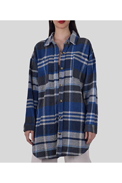 MQ Long jacket with long sleeves, winter shirt style