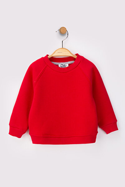 Verscon Girl Boy Child 3 Thread Ş Fleece-Lined Bottom Top Set 9 Months - 4 Years