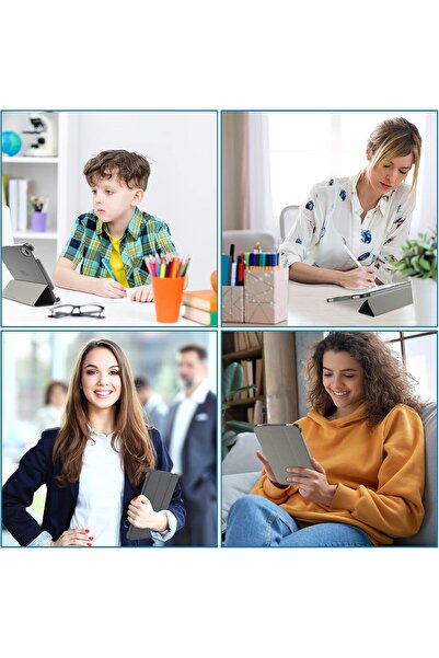 Generic iPad Mini 7 Smart Cat Cot Protective Case – Soft TPU Back & Tri-Fold Front