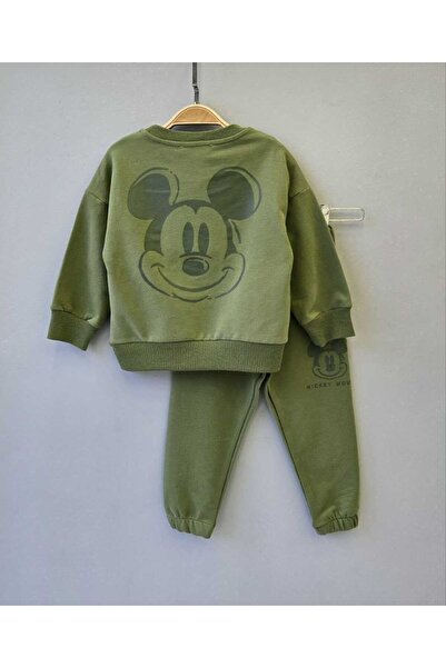 gnygiyim Children's Character Patterned Top and Bottom Tracksuit Set