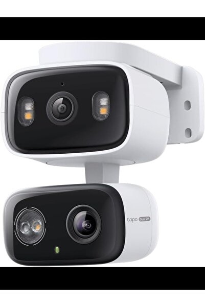 tapo 2K 3MP Indoor/Outdoor Dual Lens Pan/Tilt Security Camera – 130° Wide-Angle + 6mm Telephoto,