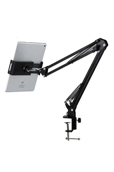 Renvox حامل الهاتف والكمبيوتر اللوحي ذو الذراع الطويلة من النوع المكتبي - جها...