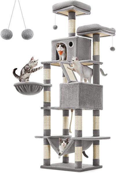 Selgot Cat Playset, Size 55 x 45 x 168 cm, 6 Levels