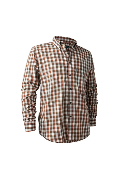 Deerhunter Jeff Shirt, Brown Check