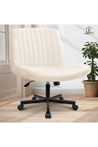 Elindor Scaun de birou ergonomic ®, rotativ la 360°, fără mânere, 48 × 66 × 8...