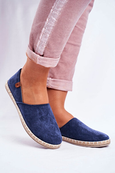 BOTO Vulcano women's blue velvet espadrilles 36