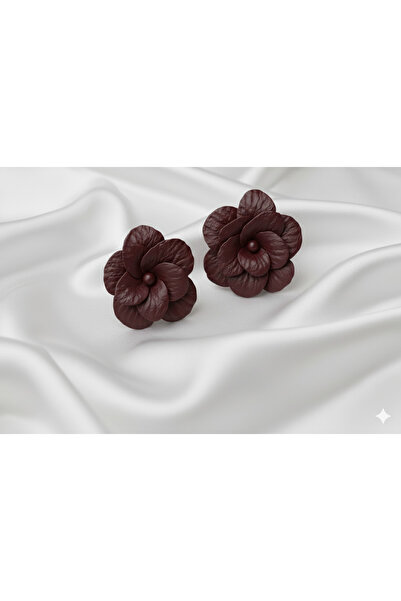 Lu Atelier Fleur De Nuit – Handmade Flower Earrings |   Stylish & Timeless Design