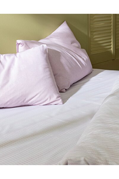 Madame Coco Atlas Home Juin Double Cotton Printed Bedding Set - Powder