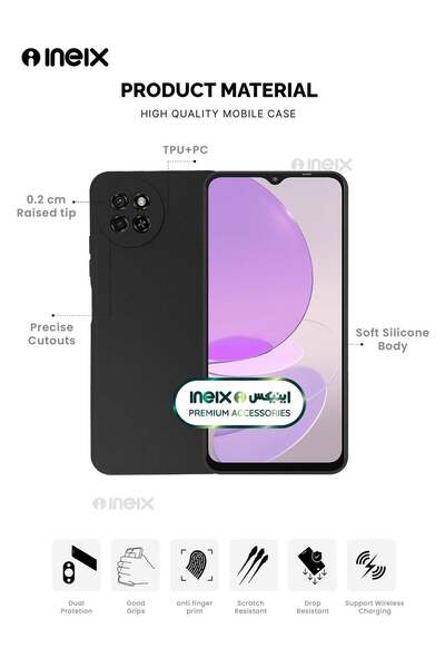 ineix Soft Silicone Protective Case Cover For Itel S23