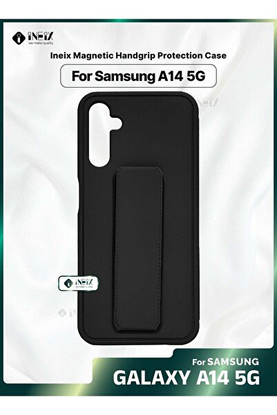 ineix حزام معصم مغناطيسي 3 في 1 مع حامل وغطاء جراب لهاتف Samsung Galaxy A14 5G