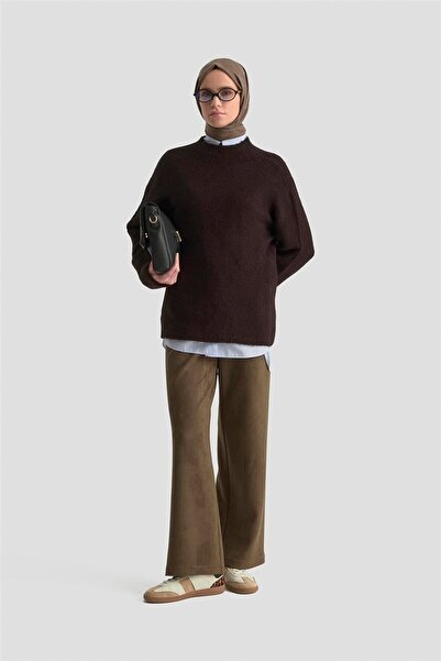 Armine Düz Triko 25KD6001 Siyah