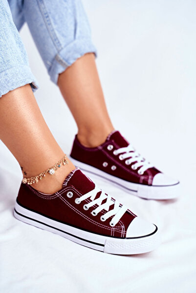 BOTO Women's classic sneakers Burgundy Omerta 36