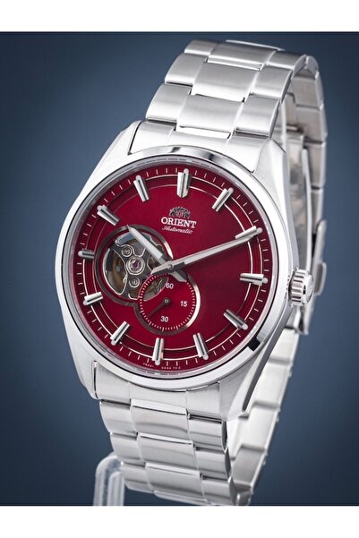 Orient RA-AR0010R10B Contemporary Semi Skeleton Automatic, red dial, steel bracelet