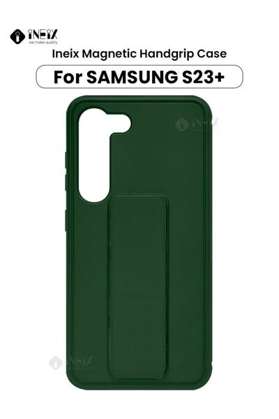 ineix حزام معصم مغناطيسي 3 في 1 مع حامل وغطاء جراب لهاتف Samsung Galaxy S23 Plus