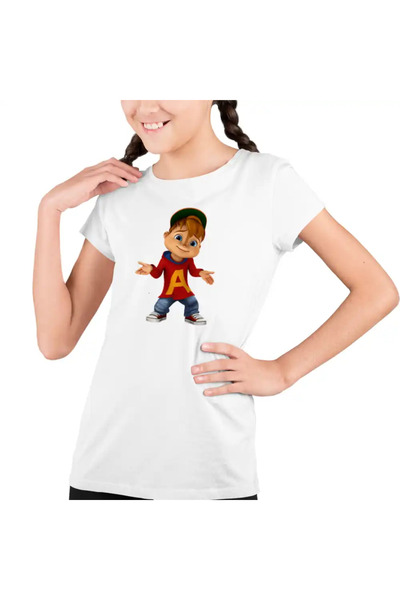 OEM Kids Girls T-Shirt Alvin Alvinnn The Chipmunks