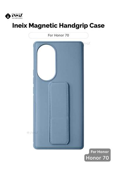 ineix حزام معصم مغناطيسي 3 في 1 مع حامل وغطاء جراب لهاتف Honor 70