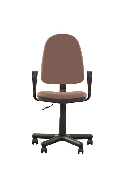 Ergonica Scaun de birou PRIVILEGE GTP, material textil maro