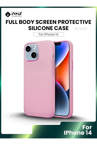 ineix Soft Silicone Protective Case Cover For IPhone 14