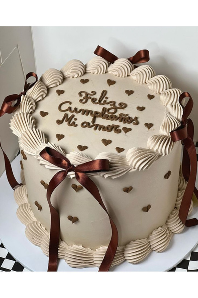 Çemrek Süs Parti Kahverengi Pasta Fiyongu 10 Adet