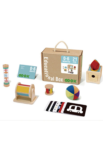 Tooky Toy Cutie educațională Montessori 0-6 luni