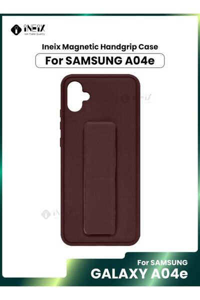 ineix حزام معصم مغناطيسي 3 في 1 مع حامل وغطاء لهاتف Samsung Galaxy A04e
