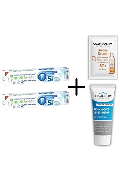 Mr.Fresh Herbal Plant Extract Toothpaste 2-Pack & Blemish Cream and Sunscreen...