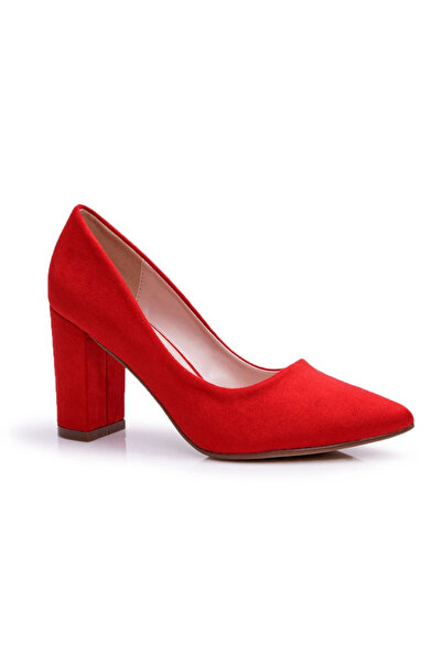 BOTO Red suede pumps stiletto heels 37