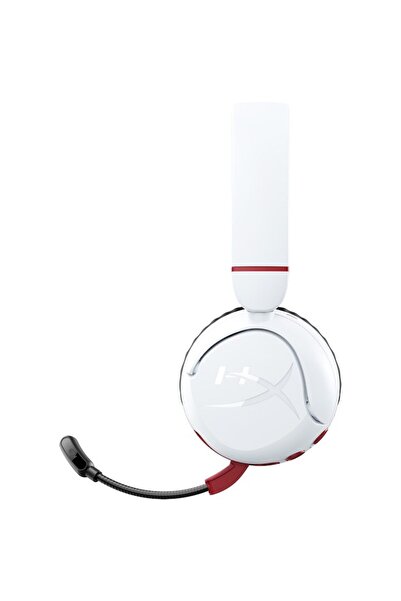 HyperX Cloud Mini Wireless Gaming Headset, Bluetooth/3.5 mm, 85 dB Limit, up to 25h, White