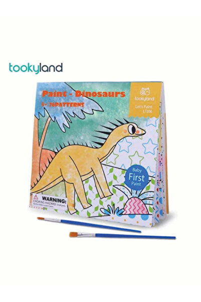 Tooky Toy Carte de colorat pe bază de apă - Dinozauri