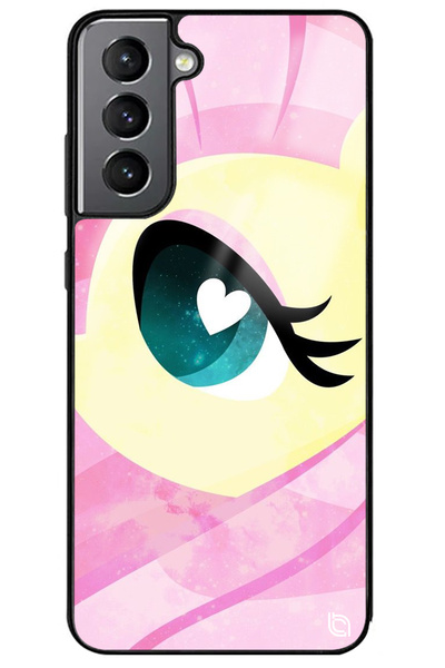 WANNA PROTECT Samsung S21 Fe Camera Protected Premium Fluttershy Pattern Glos...