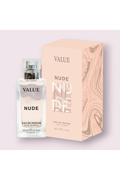 VALUE Nude Eau De Parfum For Women 50 Ml – Pudramsı ve Çiçeksi Zarafet