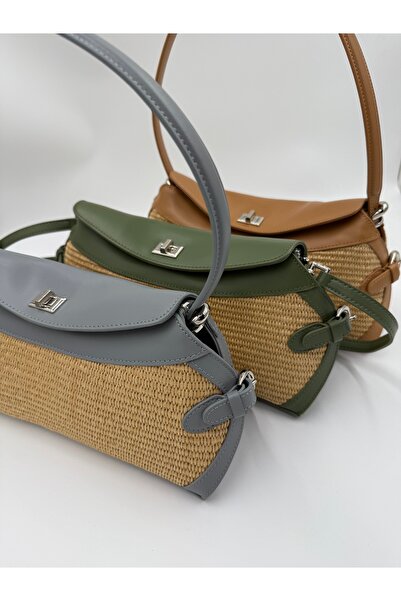 Birs Atelier Vino Genuine Leather Woven Combination bag with two types of strap