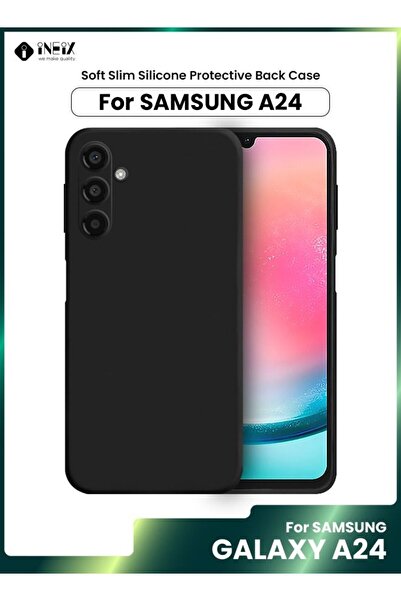 ineix غطاء واقٍ مغناطيسي 3 في 1 مع حزام معصم وحامل لهاتف Samsung Galaxy A24