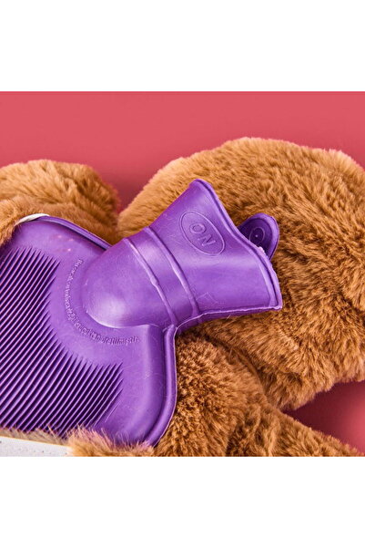 Simple Living Kurabiye Adam Sıcak Su Torbası - Kahverengi