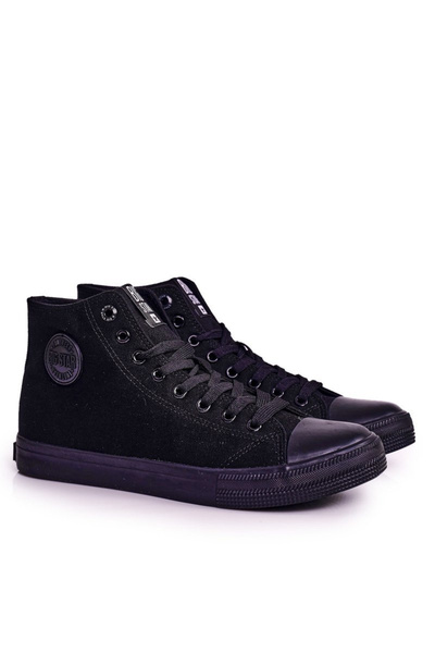Big Star Shoes Men's Classic High Sneakers Big Star FF174550 Negru 40