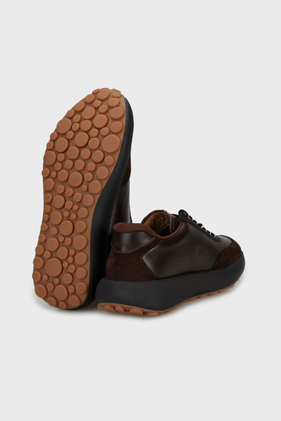 MARCOMEN Suede Leather Lace-Up Casual Shoes Men's Shoes 15222281R4