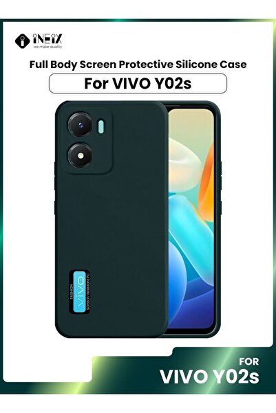 ineix غطاء حماية ناعم من السيليكون لهاتف Vivo Y02s 4G