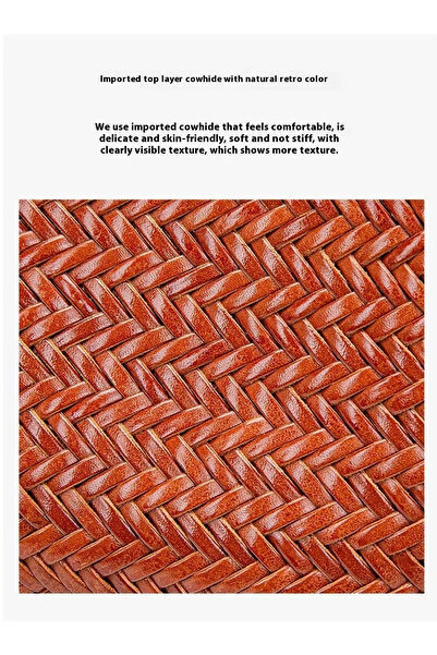 Birs Atelier Zizo Mama Genuine Leather Hand Woven Bag