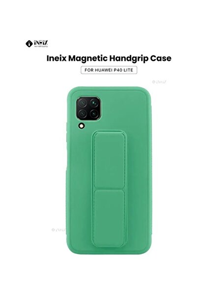 ineix حزام معصم مغناطيسي 3 في 1 مع حامل وغطاء جراب لهاتف Huawei P40 Lite