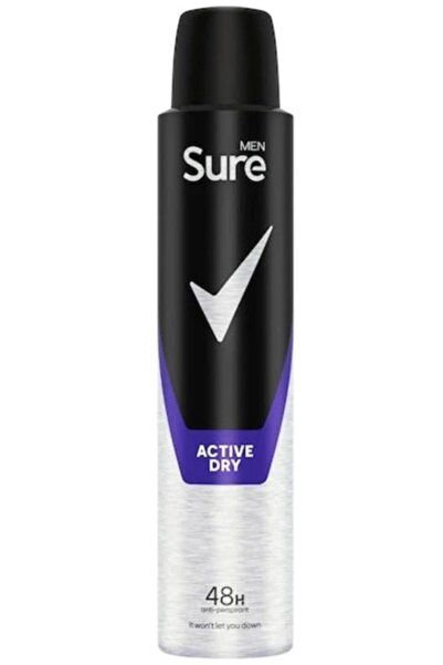 Sure بخاخ مزيل العرق للرجال أكتيف دراي مضاد للتعرق 200 مل