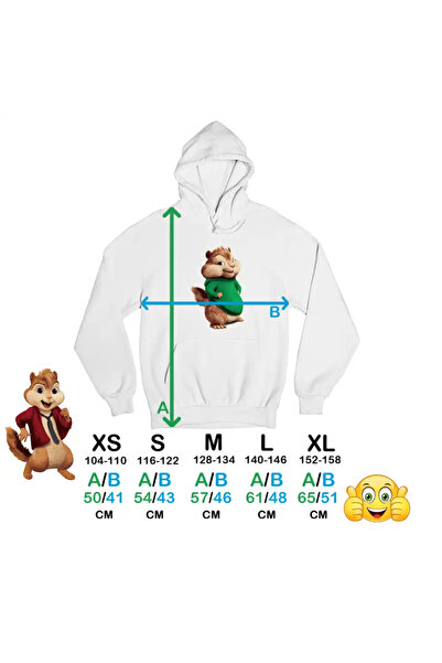 OEM Children's Sweatshirt for Girls Theodore Alvin The Chipmunks