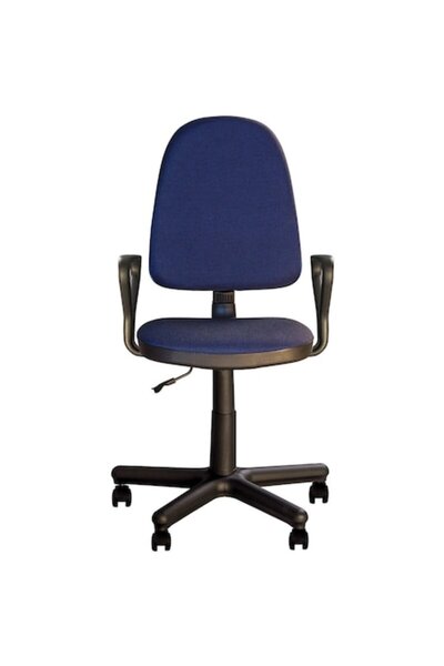 Ergonica Scaun de birou PRIVILEGE GTP, material textil Cagliari negru-safir