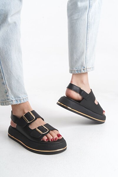 FEMME Elina Women's High Sole Strappy Light Sole Casual Sandals