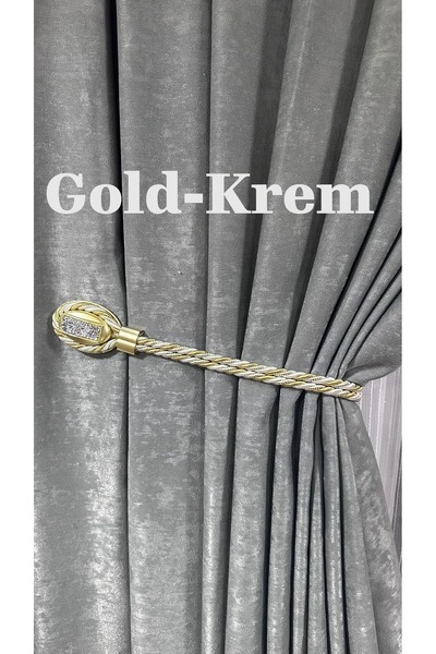 Helezoni Завеса Колекционер Магнитен луксозен каменен магнит Аксесоар за завеса 1 брой Завеса държач