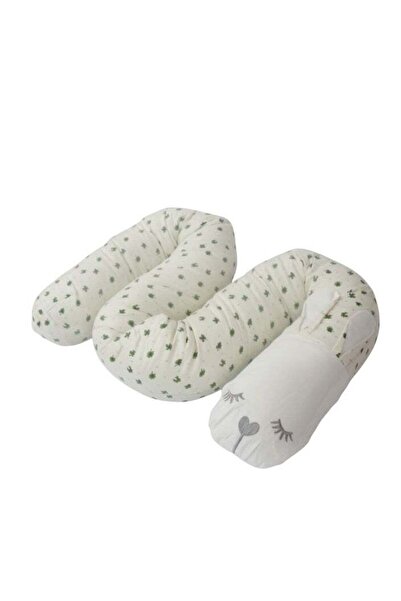 Fun Moment Soft multi-use baby protection pillow and baby Nursing Pillow Linn fabric 170×40×19 cm