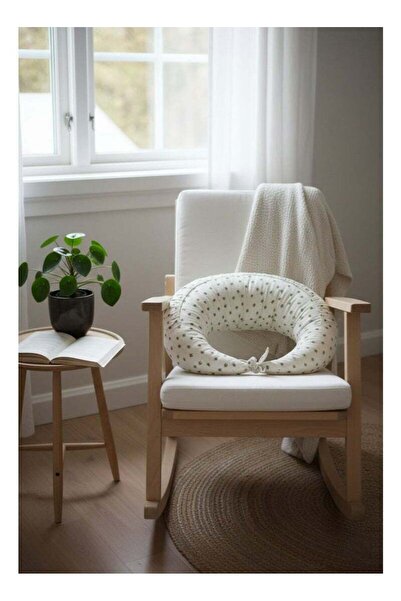 Fun Moment Soft Nursing Pillow,Removable and washable linen fabric 110 x 54 cm