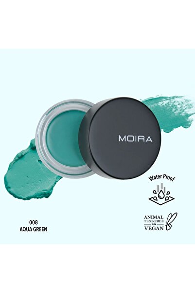 MOİRA Brow Defying Gel 008 Aqua Green