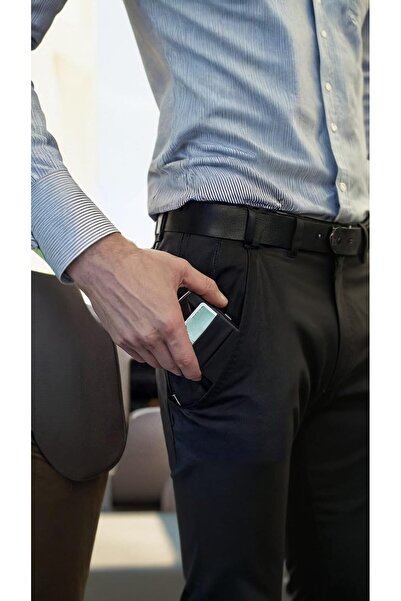 Sweet seven Stretchy Wallet Stick-On Pocket for Credit Card & ID (2pcs Black, 1pc Pink)