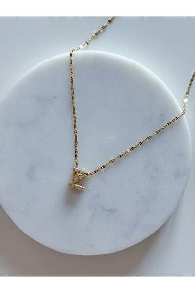 CHARMLUCKY TAŞLI HARF KOLYE