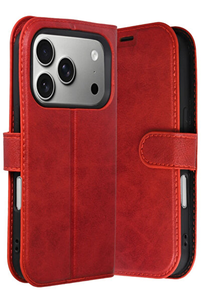 NewFace Drnds Apple iPhone 17 Pro Max Trend S Plus Flip Case (142749) - Red